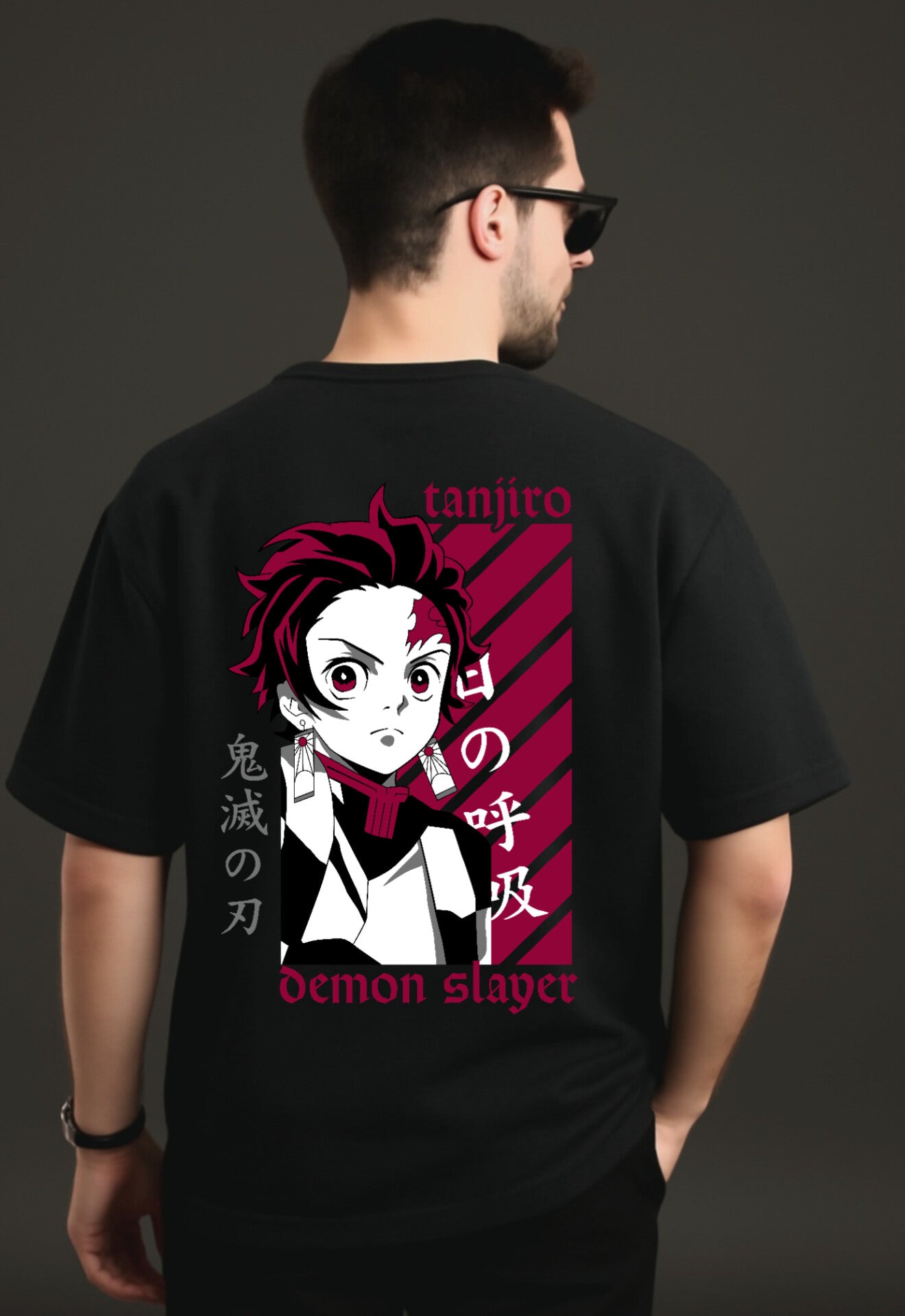 "Demons Slayer" Down shoulder Tees