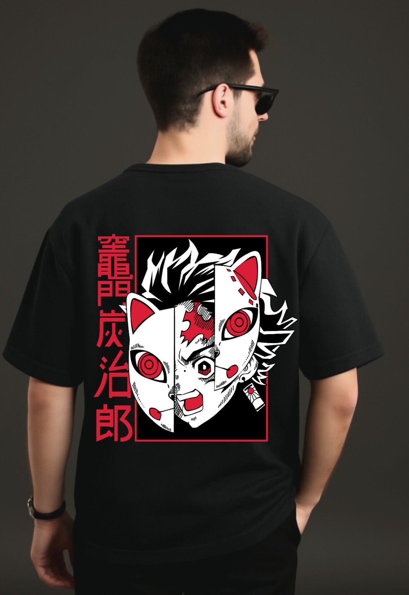 "Demons Slayer" Down shoulder Tees