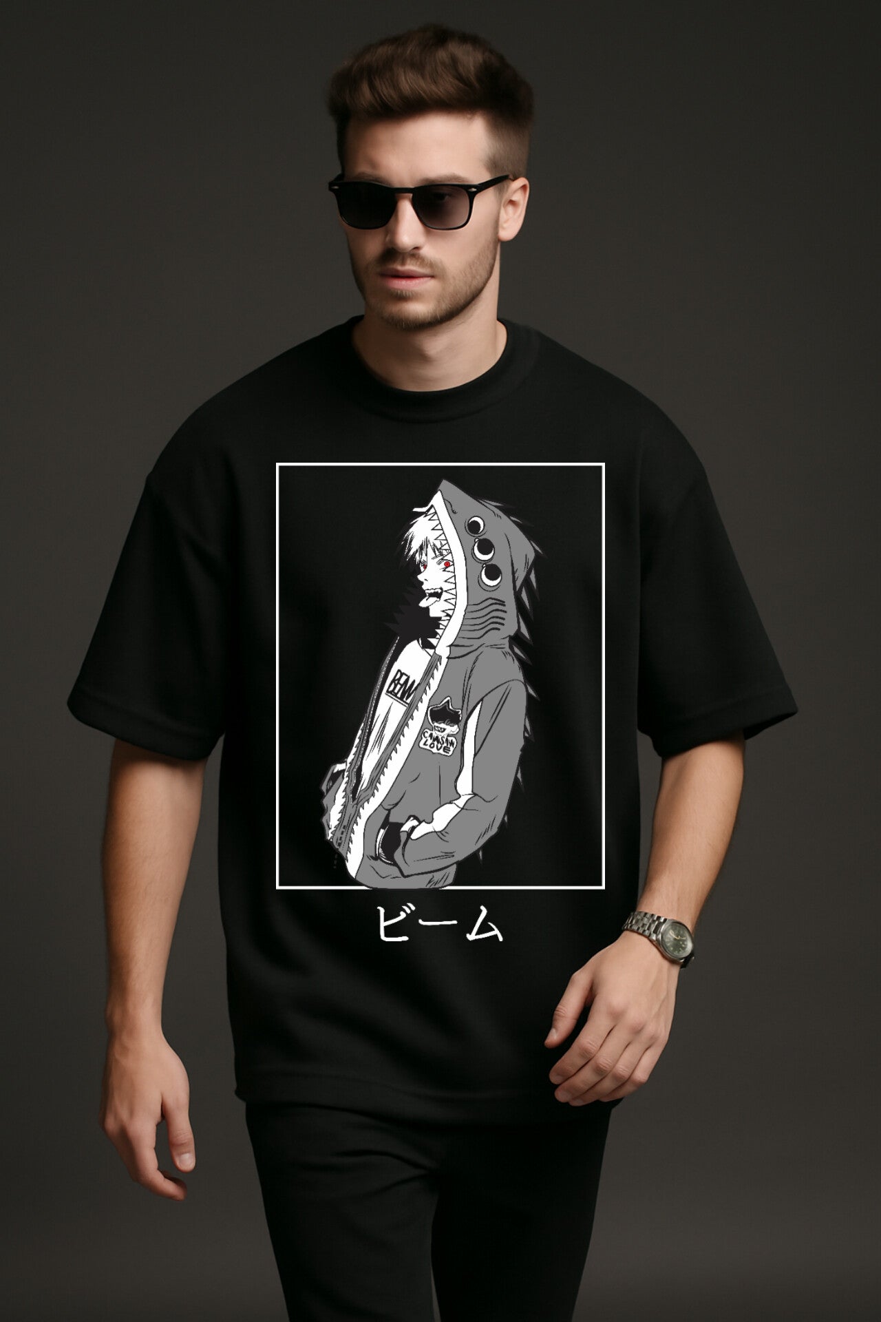 "One piece" Down shoulder Tees