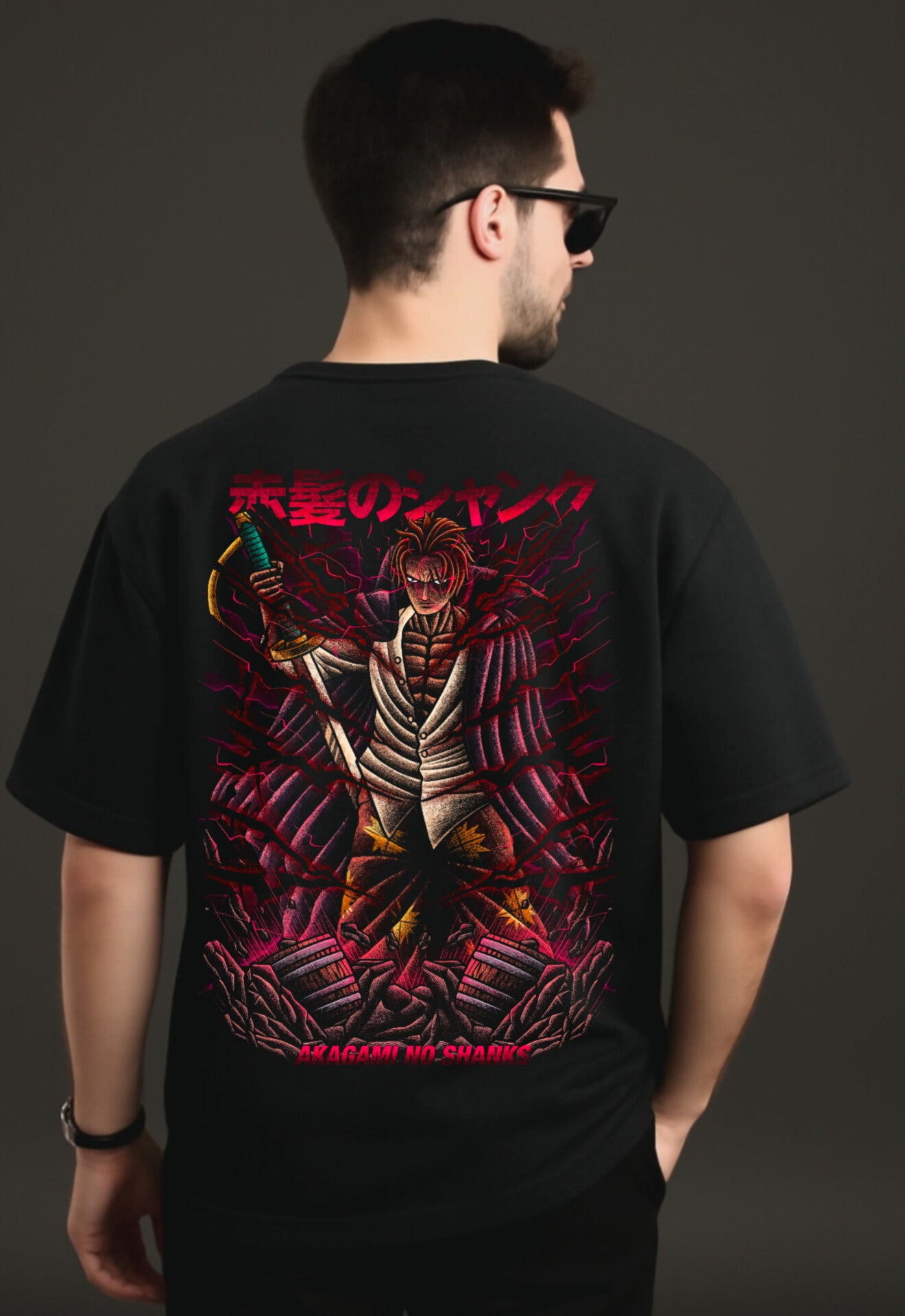 "One piece" Down shoulder Tees
