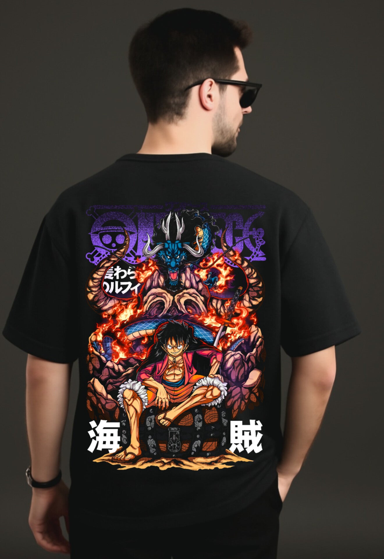 "One piece" Down shoulder Tees
