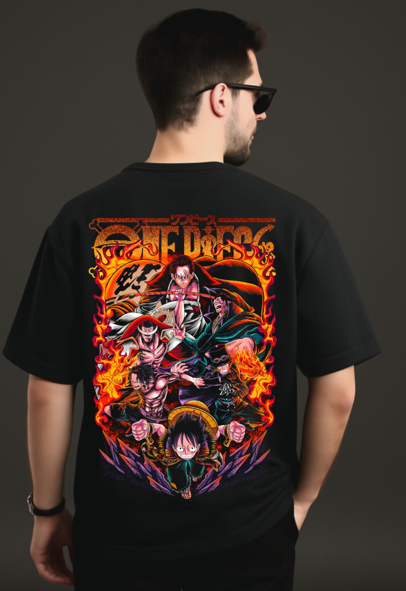 "One piece" Down shoulder Tees