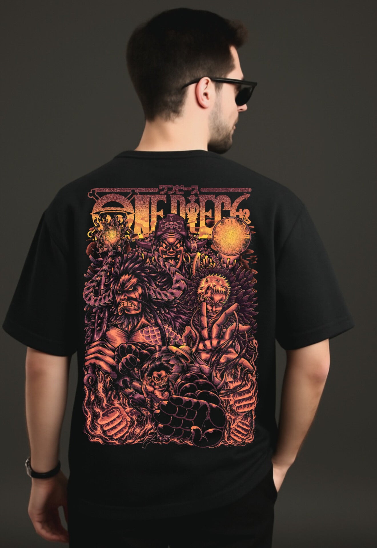 "One piece" Down shoulder Tees