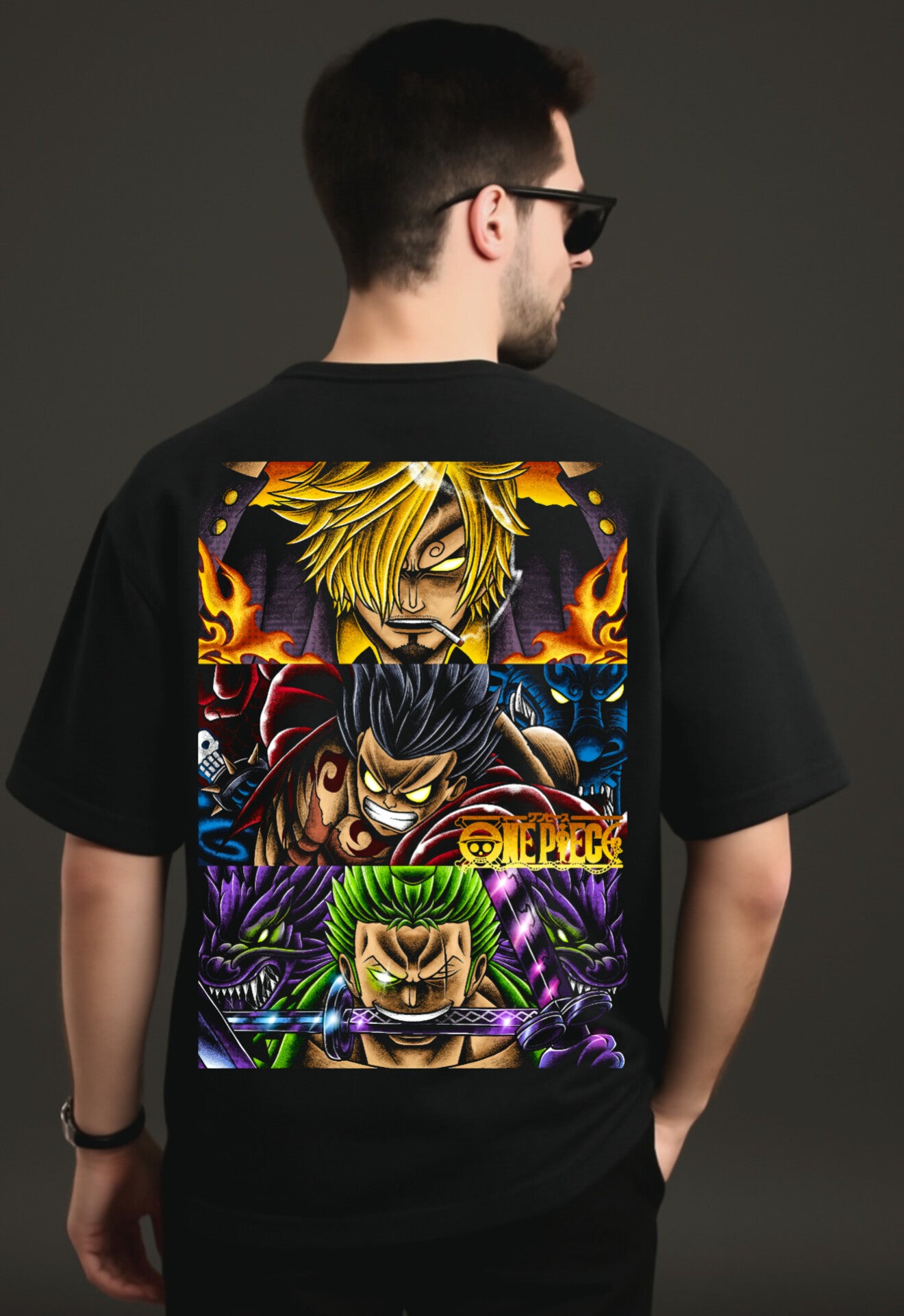 "One piece" Down shoulder Tees
