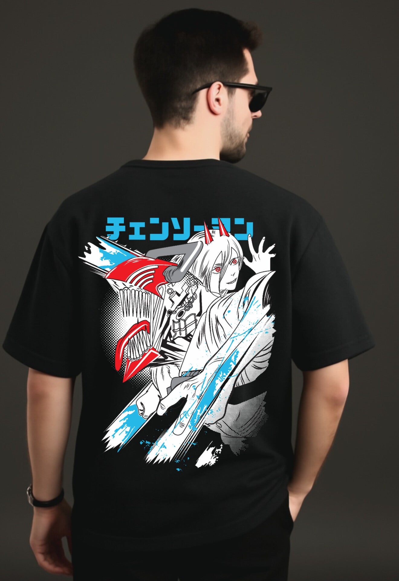 "One piece" Down shoulder Tees