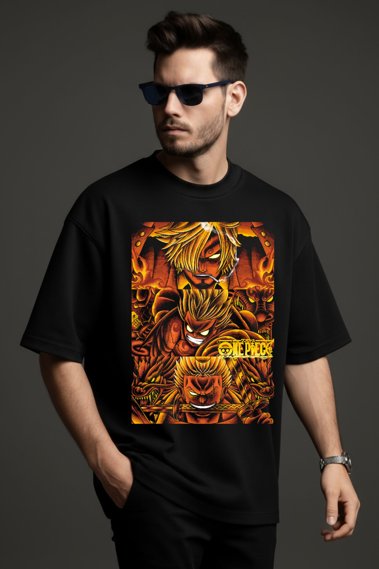 "One piece" Down shoulder Tees