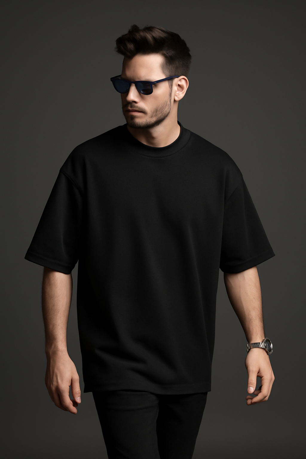 "Titan" Down shoulder Tees