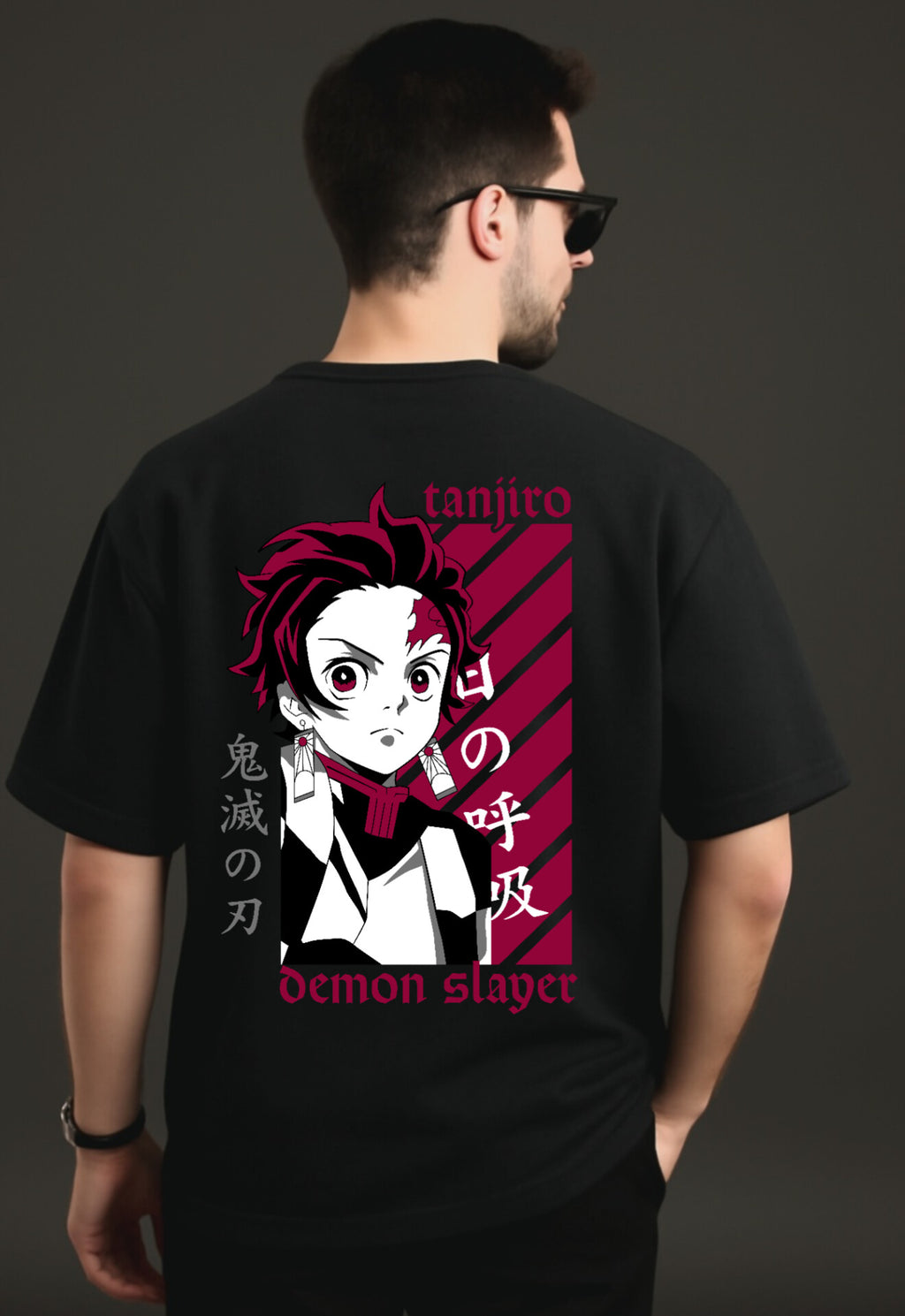 "Demons Slayer" Down shoulder Tees