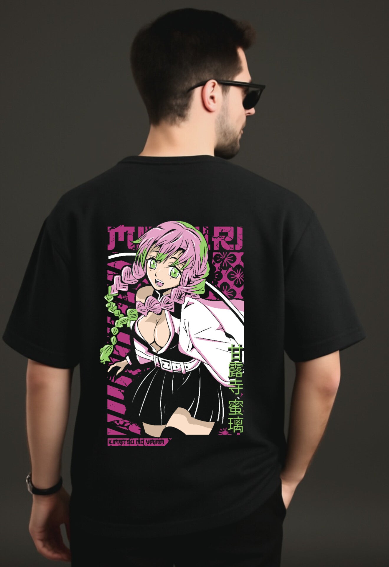 "Demons Slayer" Down shoulder Tees