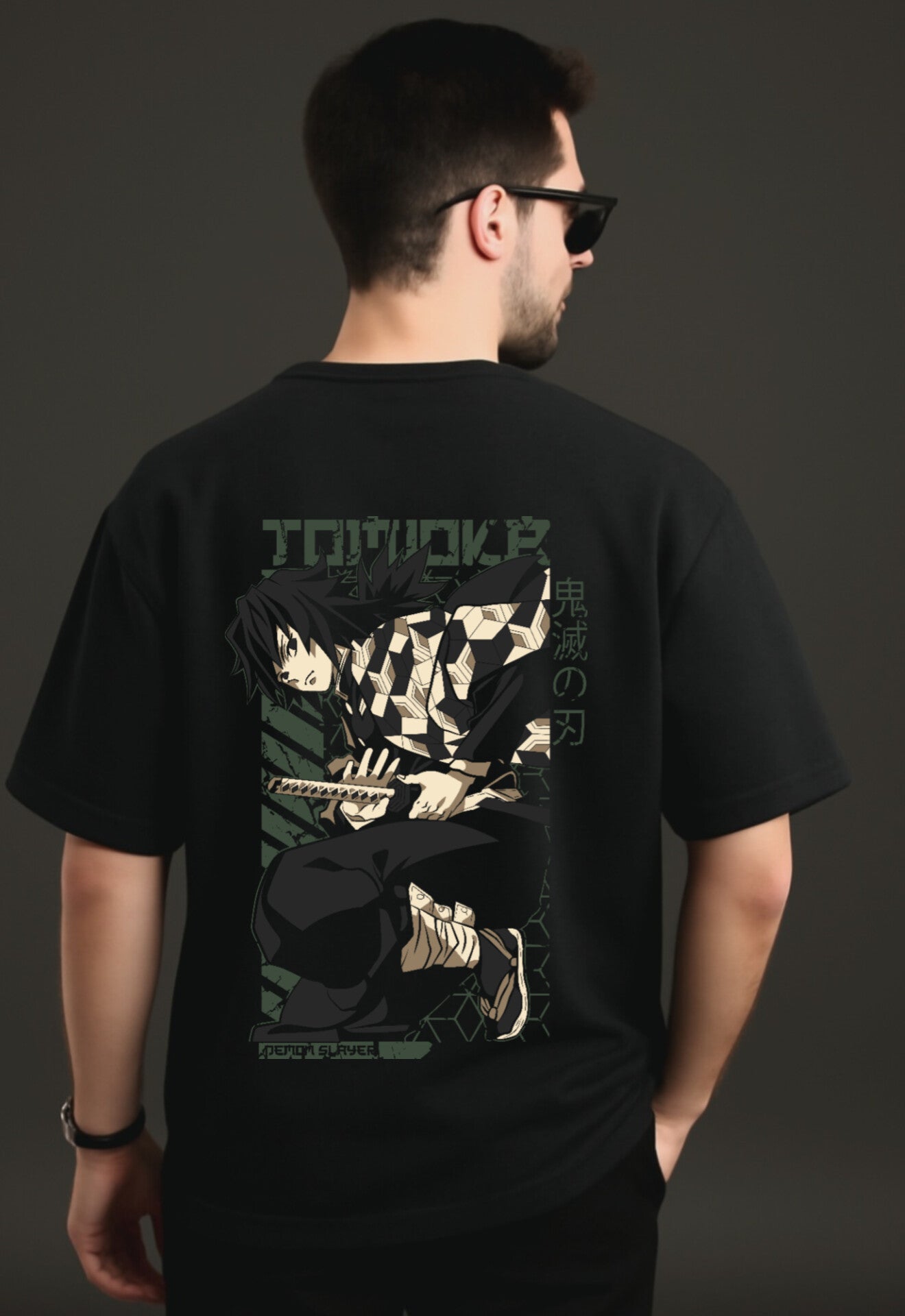 "Demons Slayer" Down shoulder Tees