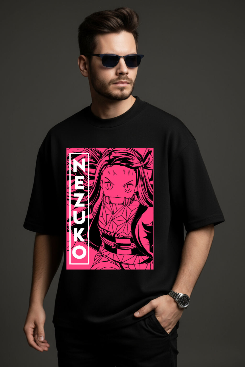 "Demons Slayer" Down shoulder Tees