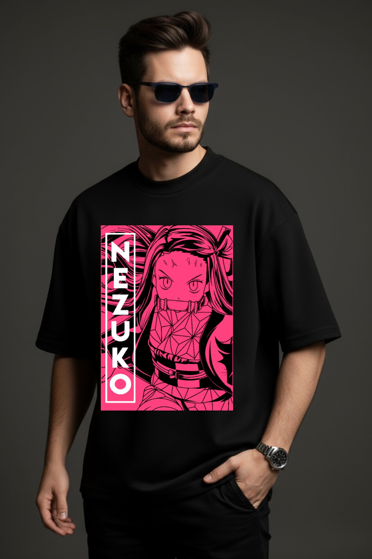 "Demons Slayer" Down shoulder Tees