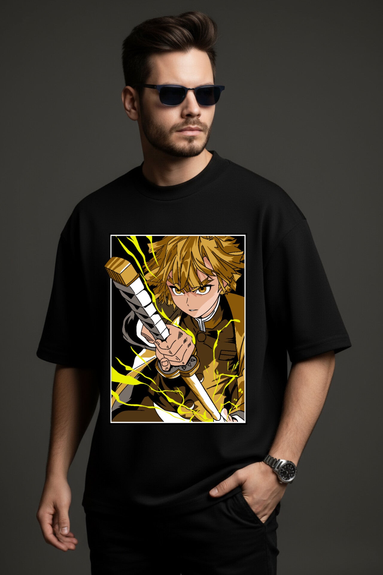 "Demons Slayer" Down shoulder Tees
