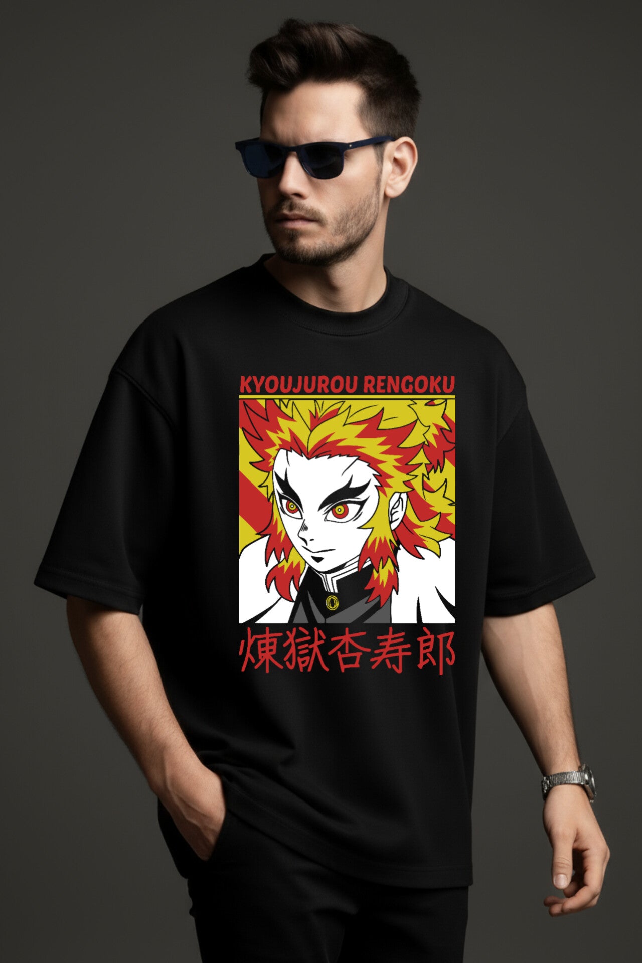"Demons Slayer" Down shoulder Tees