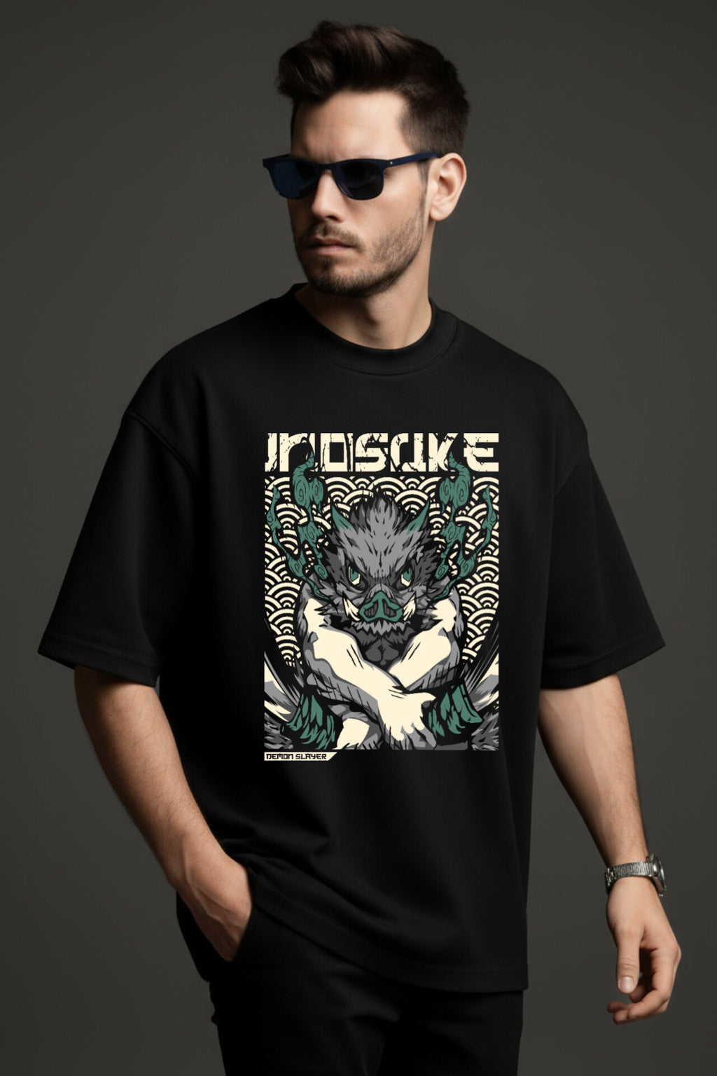 "Demons Slayer" Down shoulder Tees