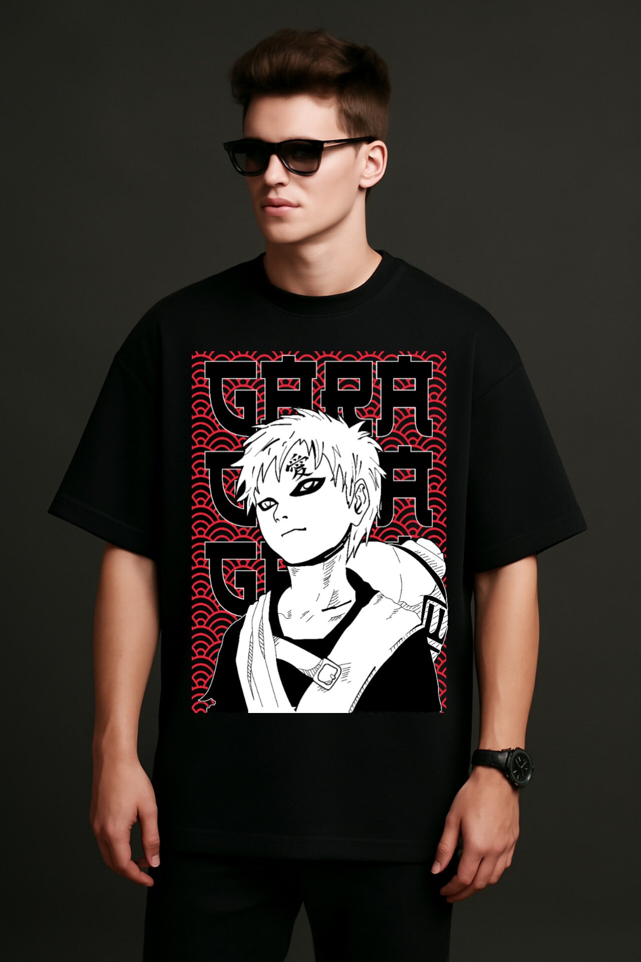 "Naruto" Down shoulder Tees