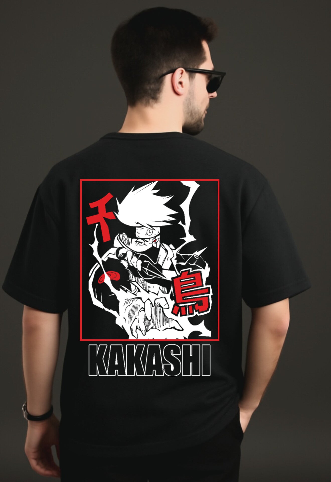 "Naruto" Down shoulder Tees