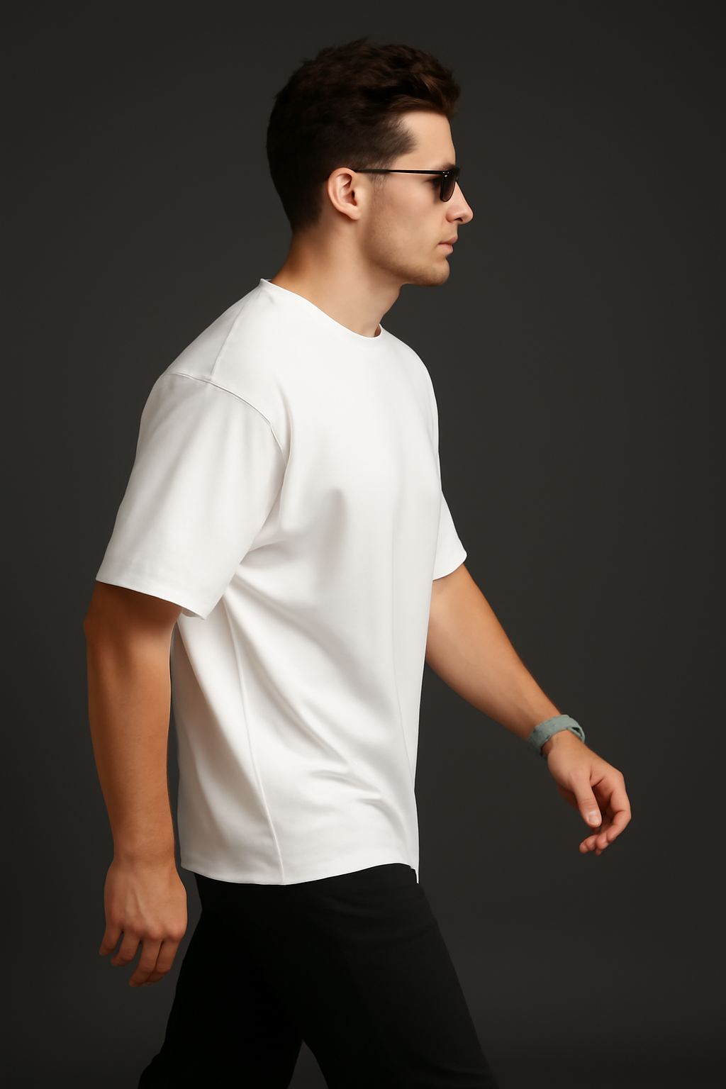 "White Plain" oversized T'shirt